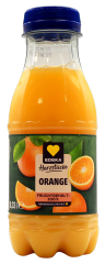 Edeka Herzstücke Orangensaft, 24 x 330ml Flasche EINWEG