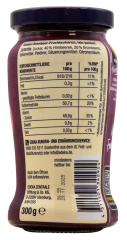 Edeka Herzstücke feines Fruchtmousse Himbeere & Brombeere, 10 x 300g Glas