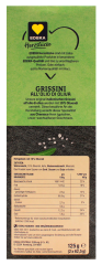 Edeka Herzstücke Grissini allolio di Oliva mit 10% Olivenöl, 8 x 125g Packung