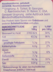 Edeka Herzstücke Haselnusskerne naturbelassen gehobelt, 15 x 100g Beutel