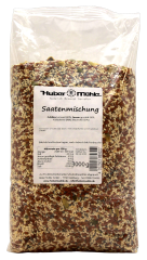 Huber Mühle Saatenmichung aus Leinsaat, Sesam, Kürbiskernen und Blaumohn, 1 x 1 kg Beutel