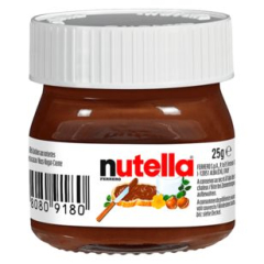 Ferrero Nutella Nuss-Nugat-Creme, 64 x 25g Glas