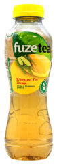 fuzetea Schwarzer Tee Zitrone und Zitronengrasgeschmack, 12 x 0.4 l Flasche EINWEG