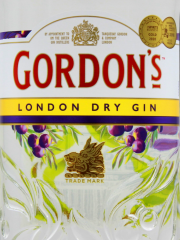 Gordons London Dry Gin 37.5% vol., 6 x 0.7 l Flasche