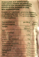 Kluth Fit Food Protein Mix Nussmischung, 10 x 150g Beutel
