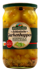 Spreewaldhof Schlesische Gurkenhappen, 6 x 290g Glas