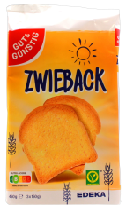 Gut & Günstig Zwieback, 6 x 450g Packung