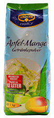Krüger Family Typ Apfel-Mango Getränkepulver, 5 x 1 kg Beutel
