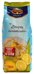 Krüger Family Typ Zitrone Getränkepulver, 5 x 1 kg Beutel