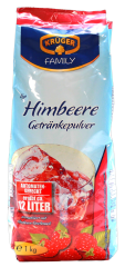 Krüger Family Typ Himbeere Getränkepulver, 5 x 1 kg Beutel