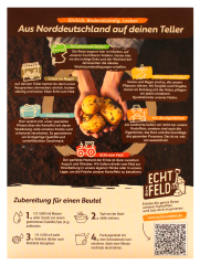 Echt vom Feld Kartoffel-Püree klassisch, 9 x 230g Packung