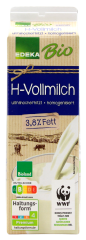 Edeka Bio H-Vollmilch 3,8% Fett, 10 x 1 l Getränkekarton