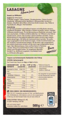 Edeka Herzstücke Lasagne N. 61, 6 x 500g Packung