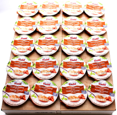 frischli Karamell-Pudding mit Sahne, 20 x 85g Becher