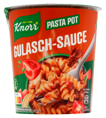 Knorr Pasta Pot Gulasch-Sauce, 8 x 60g Becher