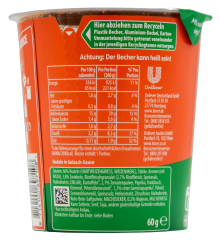 Knorr Pasta Pot Gulasch-Sauce, 8 x 60g Becher