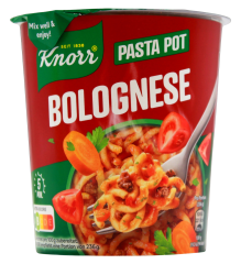 Knorr Pasta Pot Bolognese, 8 x 60g Becher