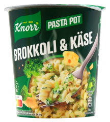 Knorr Pasta Pot Brokkoli & Käse, 8 x 62g Becher