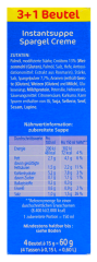 Heisse Tasse Spargel Creme, 9 x 60g Packung
