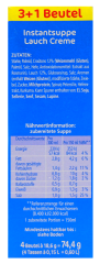 Heisse Tasse Lauch Creme, 9 x 74,4g Packung