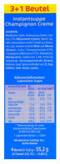 Heisse Tasse Champignon Creme, 9 x 55.2g Packung
