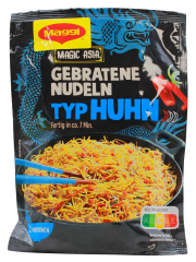 Maggi Magic Asia Gebratenenudeln Typ Huhn, 12 x 121g Beutel