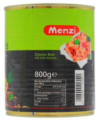 Menzi Djuvec Reis Balkan Art, 3 x 800g Dose