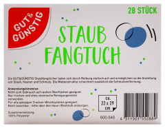 Gut & Günstig Staubfangtücher, 10 x 28 Tücher