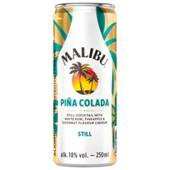 Malibu Pina Colada Cocktail 10% vol., 12 x 0.25 l Dose EINWEG