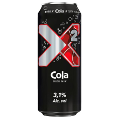 Bitburger X2 Cola Bier Cola Mix 3.1% vol., 24 x 0.5 l Dose EINWEG