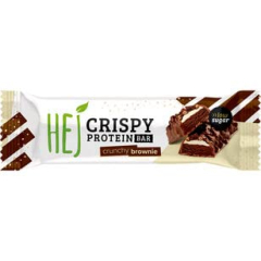 HEJ Crispy High Protein Eiweißriegel Crunchy Brownie, 12 x 45g Riegel