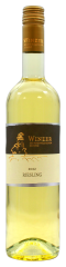 Winzer der Rheinhessischen Schweiz Riesling Weißwein halbtrocken 11.5% vol., 6 x 0.75 l Flasche