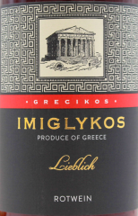 Grecikos Imiglykos Rotwein lieblich 11% vol., 6 x 2 l Flasche