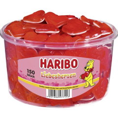 Haribo Liebesherzen 1200g Dose