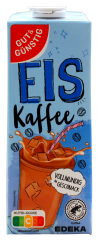 Gut & Günstig Eiskaffee, 8 x 1 l Getränkekarton
