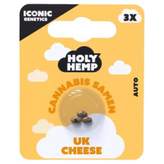 Holy Hemp Cannabis Samen UK Cheese, 5 x 3 Samen