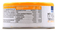 My Veggie Thun-Wien-Fisch mit Sonnenblumenöl vegan, 6 x 150g Dose