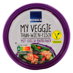 My Veggie Thun-Wien-Fisch mit Chili & Knoblauch vegan, 6 x 150g Dose