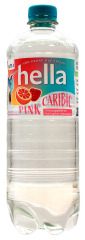 hella Caribic Pink aromatisiertes Wasser, 12 x 0.75 l Flasche EINWEG