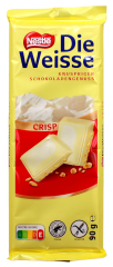Nestle Die Weiße Crisp Schokolade, 18 x 90g Tafel