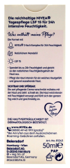 Nivea reichhaltige Tagespflege mit Mandelöl für trockene Haut LSF 15, 3 x 50ml Tube