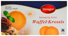 Stenger Waffel-Krossis knusprig fein, 1 x 700g Karton