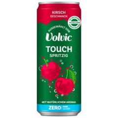 Volvic Touch Spritzig Kirsche zero, 12 x 0.33 l Dose EINWEG