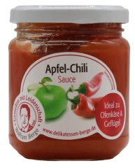 Wolfram Berge Apfel-Chii Sauce, 3 x 200ml Glas