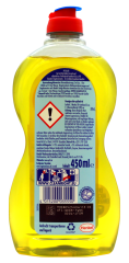 Pril Kraftgel Handgeschirrspülmittel Zitrone, 4 x 450ml Flasche