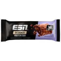 ESN Designer Bar Fudge Brownie Protein Riegel, 12 x 45g Riegel