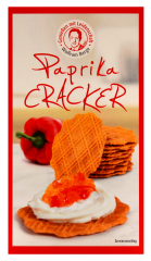Wolfram Berge Paprika Cracker, 12 x 75g Packung