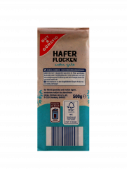 Gut & Günstig Haferflocken extra zart 5 x 500g Packung
