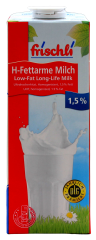 frischli H-Fettarme Milch 1.5% Fett, 12 x 1 l Getränkekarton