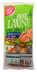 Gute Laune Dinkel Brötchen mit Sonnenblumenkernen, 8 x 360g Packung
